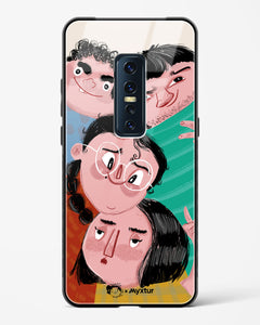 Fam Unity [Doodle Drama] Glass Case Phone Cover (Vivo)