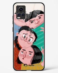 Fam Unity [Doodle Drama] Glass Case Phone Cover (Vivo)