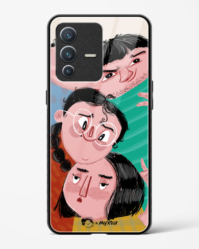 Fam Unity [doodleodrama] Glass Case Phone Cover-(Vivo)