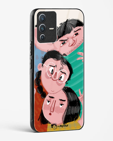 Fam Unity [doodleodrama] Glass Case Phone Cover-(Vivo)