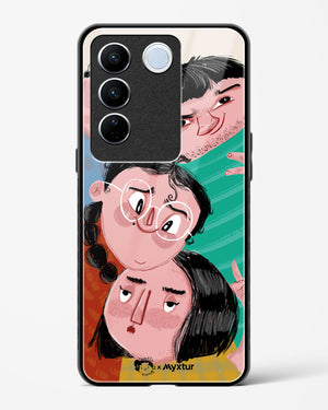 Fam Unity [doodleodrama] Glass Case Phone Cover-(Vivo)