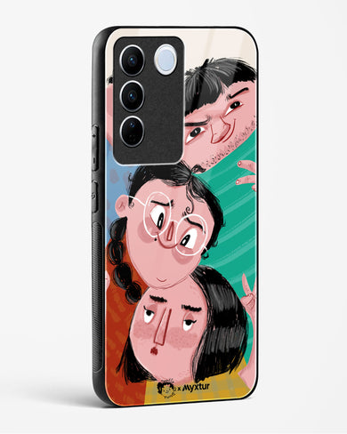 Fam Unity [doodleodrama] Glass Case Phone Cover-(Vivo)