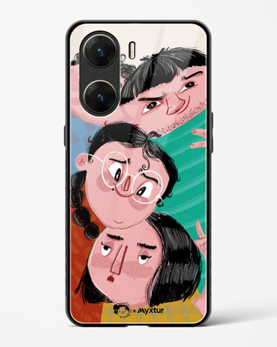 Fam Unity [doodleodrama] Glass Case Phone Cover-(Vivo)