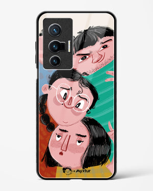 Fam Unity [doodleodrama] Glass Case Phone Cover-(Vivo)