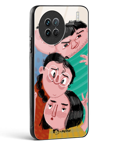 Fam Unity [doodleodrama] Glass Case Phone Cover-(Vivo)