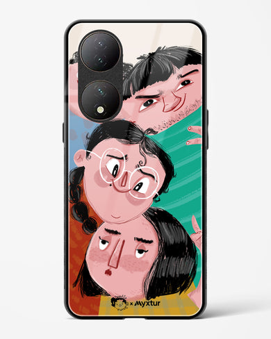 Fam Unity [doodleodrama] Glass Case Phone Cover-(Vivo)