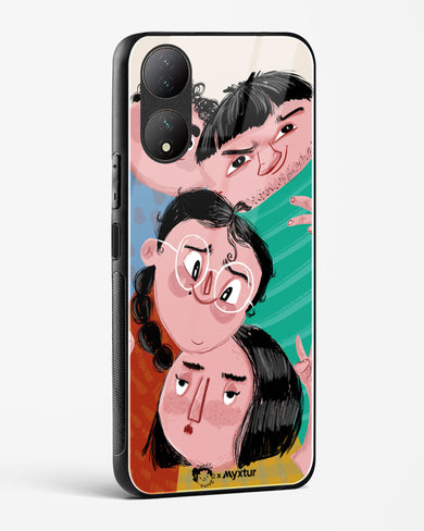 Fam Unity [doodleodrama] Glass Case Phone Cover-(Vivo)