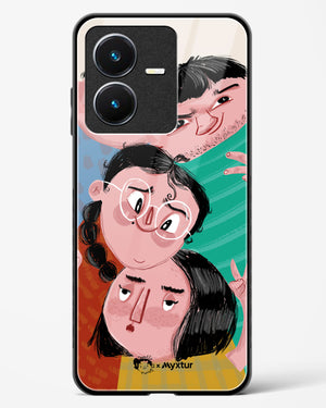 Fam Unity [doodleodrama] Glass Case Phone Cover-(Vivo)