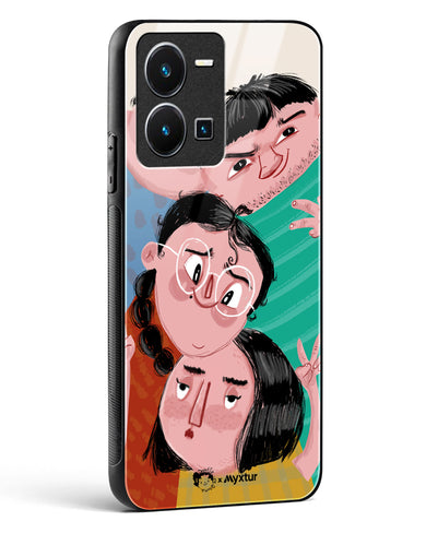 Fam Unity [doodleodrama] Glass Case Phone Cover-(Vivo)