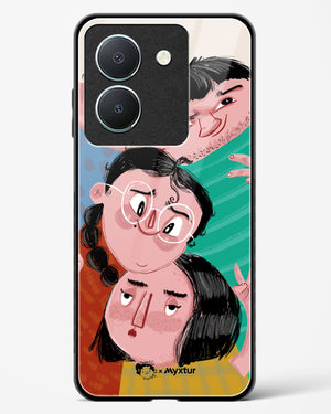 Fam Unity [doodleodrama] Glass Case Phone Cover-(Vivo)