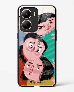 Fam Unity [doodleodrama] Glass Case Phone Cover-(Vivo)