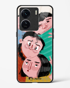 Fam Unity [doodleodrama] Glass Case Phone Cover-(Vivo)