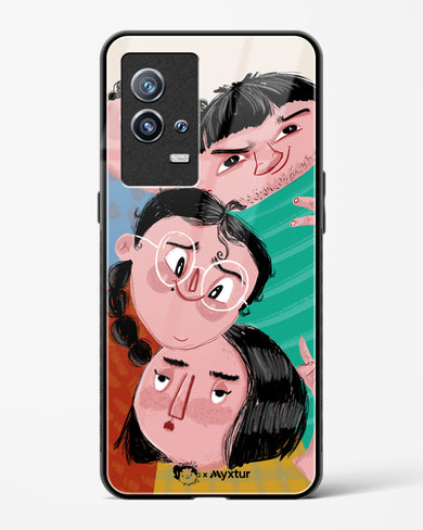 Fam Unity [doodleodrama] Glass Case Phone Cover-(Vivo)