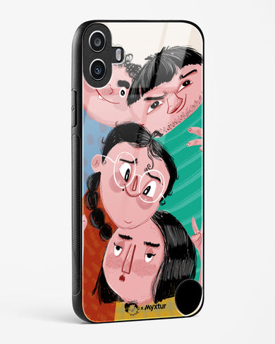 Fam Unity [doodleodrama] Glass Case Phone Cover (Nothing)