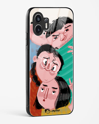 Fam Unity [doodleodrama] Glass Case Phone Cover (Nothing)