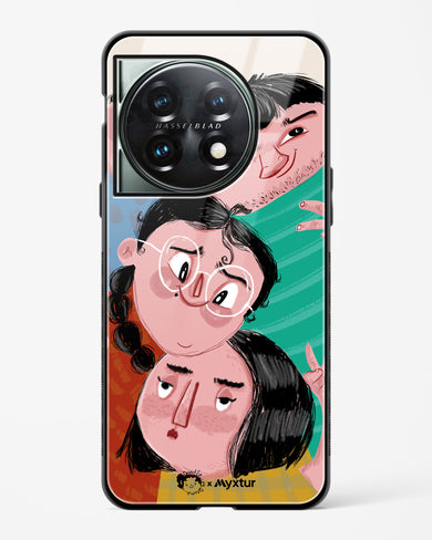 Fam Unity [doodleodrama] Glass Case Phone Cover (OnePlus)