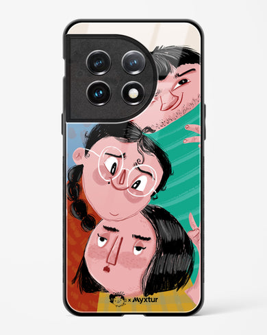 Fam Unity [doodleodrama] Glass Case Phone Cover (OnePlus)