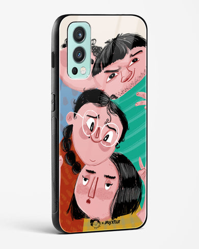 Fam Unity [doodleodrama] Glass Case Phone Cover (OnePlus)