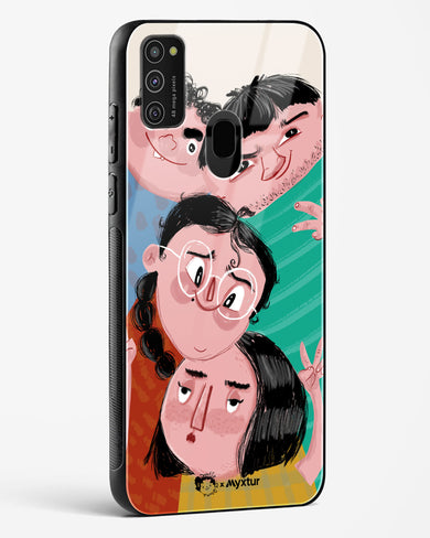 Fam Unity [doodleodrama] Glass Case Phone Cover-(Samsung)