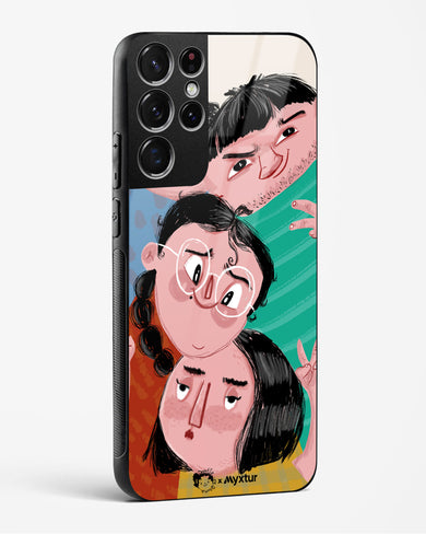 Fam Unity [doodleodrama] Glass Case Phone Cover-(Samsung)