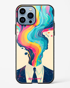 Colour Cascade [BREATHE] Glass Case Phone Cover (Apple)