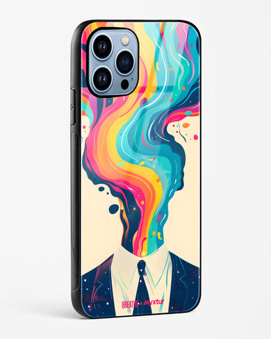 Colour Cascade [BREATHE] Glass Case Phone Cover (Apple)