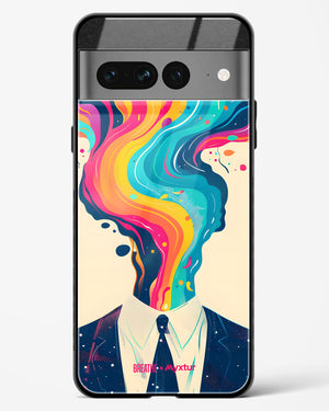 Colour Cascade [BREATHE] Glass Case Phone Cover (Google)