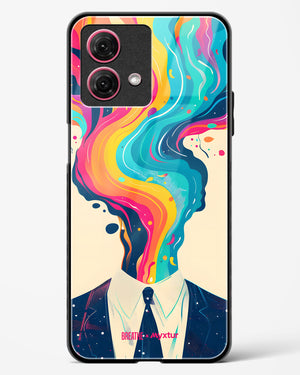 Colour Cascade [BREATHE] Glass Case Phone Cover (Motorola)