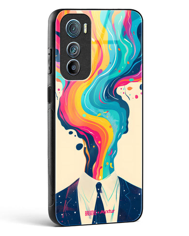 Colour Cascade [BREATHE] Glass Case Phone Cover (Motorola)