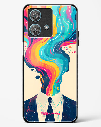 Colour Cascade [BREATHE] Glass Case Phone Cover (Motorola)