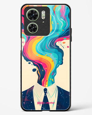 Colour Cascade [BREATHE] Glass Case Phone Cover (Motorola)