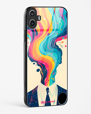 Colour Cascade [BREATHE] Glass Case Phone Cover (Nothing)