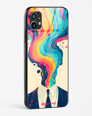 Colour Cascade [BREATHE] Glass Case Phone Cover (Nothing)