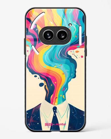 Colour Cascade [BREATHE] Glass Case Phone Cover (Nothing)