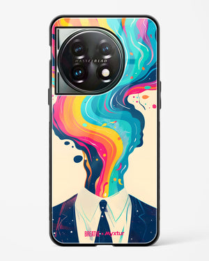 Colour Cascade [BREATHE] Glass Case Phone Cover (OnePlus)