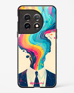 Colour Cascade [BREATHE] Glass Case Phone Cover-(OnePlus)