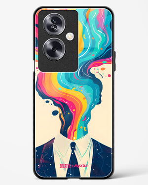 Colour Cascade [BREATHE] Glass Case Phone Cover (Oppo)