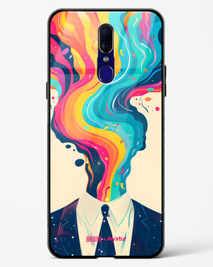 Colour Cascade [BREATHE] Glass Case Phone Cover (Oppo)