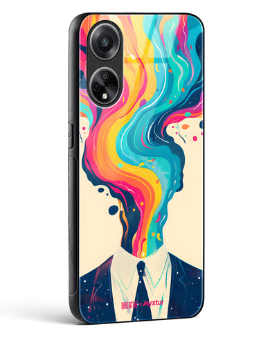 Colour Cascade [BREATHE] Glass Case Phone Cover (Oppo)