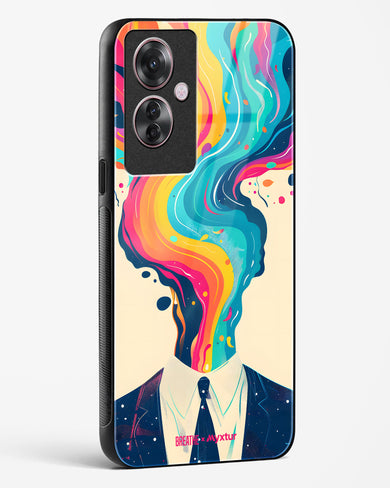 Colour Cascade [BREATHE] Glass Case Phone Cover (Oppo)