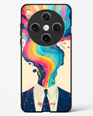 Colour Cascade [BREATHE] Glass Case Phone Cover (Oppo)