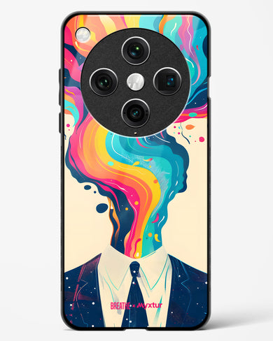 Colour Cascade [BREATHE] Glass Case Phone Cover (Oppo)