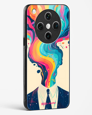 Colour Cascade [BREATHE] Glass Case Phone Cover (Oppo)