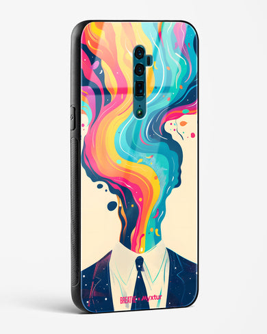 Colour Cascade [BREATHE] Glass Case Phone Cover (Oppo)