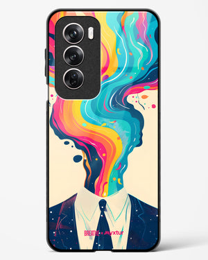 Colour Cascade [BREATHE] Glass Case Phone Cover (Oppo)