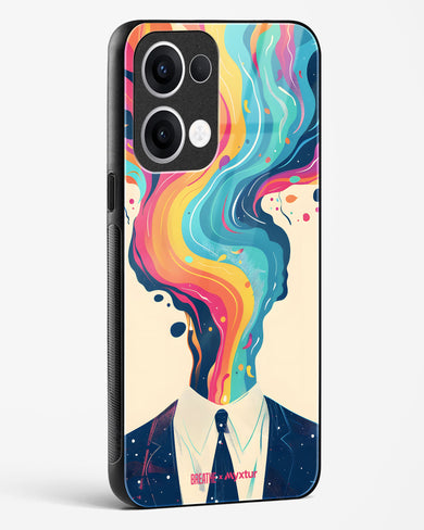 Colour Cascade [BREATHE] Glass Case Phone Cover (Oppo)