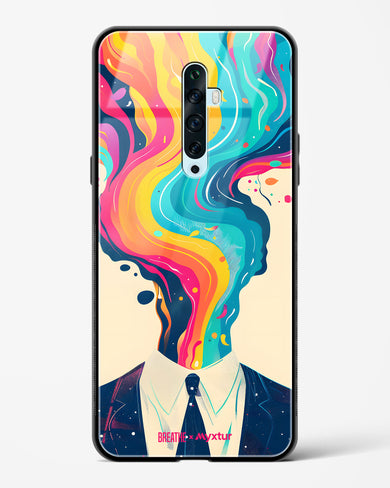 Colour Cascade [BREATHE] Glass Case Phone Cover (Oppo)