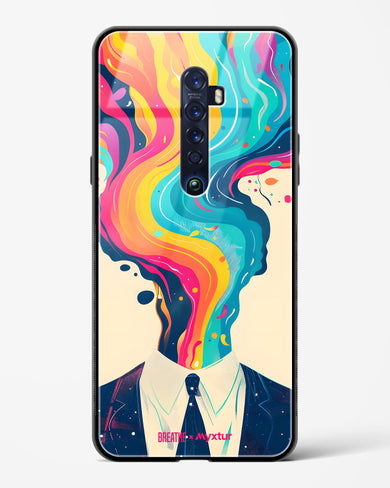 Colour Cascade [BREATHE] Glass Case Phone Cover (Oppo)