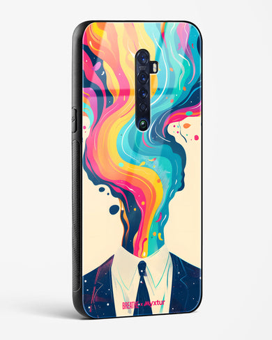 Colour Cascade [BREATHE] Glass Case Phone Cover (Oppo)