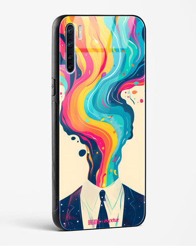 Colour Cascade [BREATHE] Glass Case Phone Cover (Oppo)